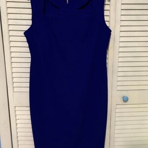 Calvin Klein Royal Blue Midi Dress